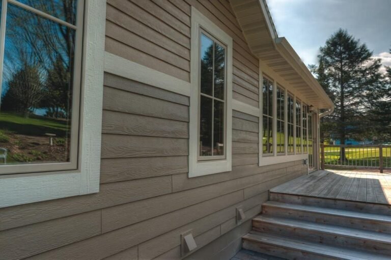 Engineered wood siding